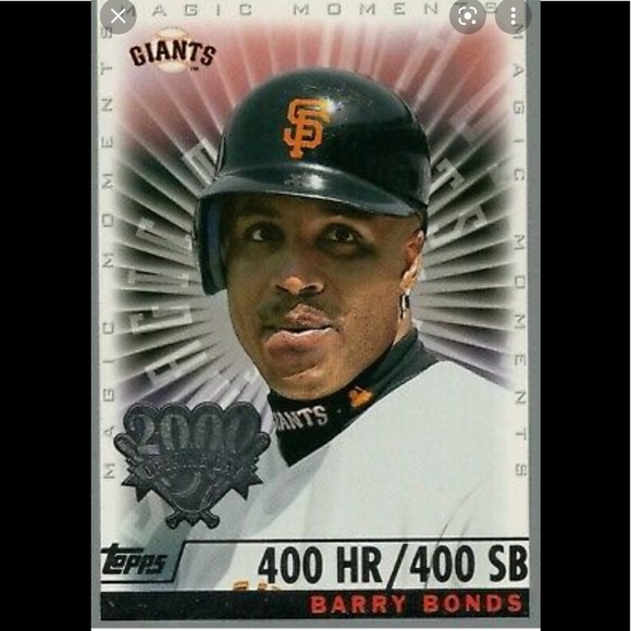 BARRY BONDS 2000 Opening Day card #161 - Picture 1 of 2